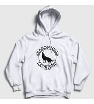 Presmono Unisex Beyaz Beacon Hills Lacrosse V2 Dizi Teen Wolf Kapüşonlu Sweatshirt 330887tt (Beyaz)