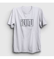 Presmono Unisex Sarı Logo K-Pop G I Dle T-Shirt 405818tt (Beyaz)