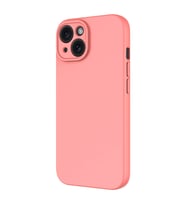 Vendas iPhone 15 Plus Kılıf Zore Mara Lansman Kapak (Pembe)