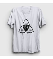 Presmono Unisex Sarı Connected V3 Dark T-Shirt 186410tt (Beyaz)