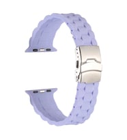 Apple Watch 38mm KRD-72 Silikon Kordon (Lila)