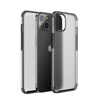 Apple iPhone 13 Mini Kılıf Kamera Çıkıntılı Airbag Tasarım Sert Silikon (Siyah)