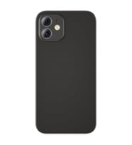 Vendas Apple iPhone 12 Mini Kılıf Zore 1.Kalite PP Silikon (Siyah)
