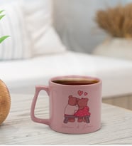 BK Gift Kişiye Özel Sevgili İsimli Pastel Pembe Middle Kupa Bardak, Arkadaşa Hediye, Ev Hediyesi, Doğum Günü Hediyesi, Ofis Hediyesi (Model 4)