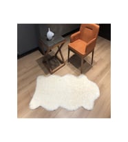 Rovigo Home Tüy Dökmez Tavşan Tüyü Post Halı Camel RVG6003TK 80x150 cm (Krem)