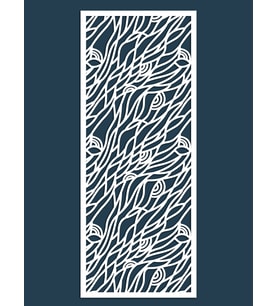 Liar Ahşap Seperatör (Paravan) - KSP97 - (85 x 210 cm) - (18 mm) - (Beyaz) (Beyaz)