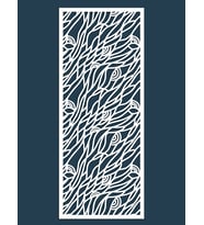 Liar Ahşap Seperatör (Paravan) - KSP97 - (85 x 210 cm) - (18 mm) - (Beyaz) (Beyaz)