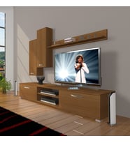 Decoraktiv Eko 7 Mdf Dvd Tv Ünitesi Tv Sehpası (Ceviz)