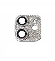Apple iPhone 11 CL-08 Kamera Lens Koruyucu (Gümüş)