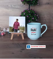 Diyaliz Teknikeri Fotoğraflı Dekoratif Taş, Kupa Bardak Beyaz Hediye Diyaliz Teknikerine Hediye (Model 5)