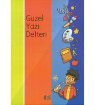 Güzel Yazı Defteri Klavuz Çizgili a4 Boy Umut Güzel Yazı Defteri 40 Yaprak A4 Boy (Sarı)