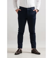 Notra Klasik Kesim Kışlık Kumaş Gabardin Boru Paça Erkek Pantolon  (Lacivert)