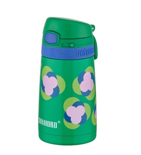 Vagonlife Shamobo Çocuk 350 ML Çelik Termos Pipetli-Paslanmaz-Bpa İçermez 7 Renk-FFSH350MLCELİK (Yeşil)