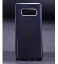 Galaxy Note 8 Kılıf Zore Shining Simli Silikon Kılıf (Siyah)