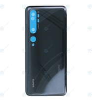 Xiaomi Mi Note 10 Pil Kapağı, Lens Hariç (Siyah)