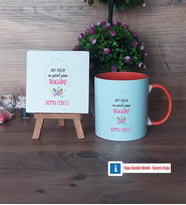 Doğum Günü Hediyesi Dekoratif Taş, Kupa Bardak Kırmızı Hediye (Model 12)