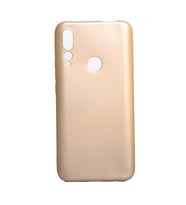 Huawei Y9 Prime 2019 Kılıf Soft Mat Premier Case (Gold)