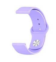 Huawei GT2 42mm KRD-11 20mm Silikon Kordon (Lila)