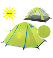 Naturehike P-Serisi 2 Kişilik Kamp Çadırı (Yeşil)