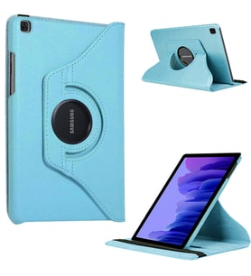 Lenovo Tab M7 7 inç Döner Standlı Tablet Kılıfı (Mavi)