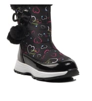 Tendyshose 1552 Flet TREKKİNG Kız Çocuk Bot (Siyah)