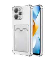 Microsonic Xiaomi Redmi 12 Card Slot Shock Kılıf Füme (Renksiz)