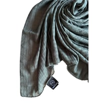 Moda Kaşmir Misto Pamuklu Eşarp (Gri)