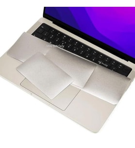 Macbook Air 15.3 inç M2-M3, Touchpad Sticker Film Koruyucu (2023-2024) A2941 A3114 ile Uyumlu (Karışık)