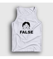 Presmono Unisex Kırmızı False Dwight Schrute Dizi The Office Atlet