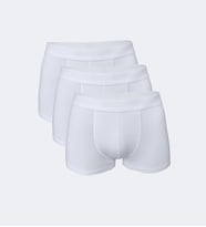 Malabadi Erkek 3 Lü Paket Modal Kısa Boxer 011 (Beyaz)