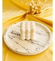 Soya Wax Bubble Mum (Beyaz)