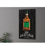 BK Gift Kişiye Özel Kabartma Tasarımlı Siyah(Ebony) Ahşap Bar Tabelası 61cm, Home Bar Tabela, Rustik Ev Dekorasyonu, Duvar Dekoru (Model 6)