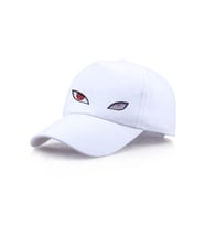 Naruto Obito Uchiha Eyes Şapka (Beyaz)