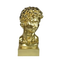 C 0072 YAZISIZ HERMES BÜST (Altın)