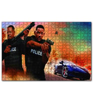 Cakapuzzle Martin Lawrence Will Smith Silahlı Puzzle Yapboz MDF (Ahşap) (1000 Parça)