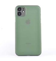 Uyumlu Model Apple iPhone 11 Kılıf A+ Ultra İnce Sert Kapak (Yeşil)