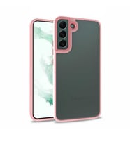 Galaxy S22 Plus Kılıf Zore Flora Buton,Kenar Çevresi Renkli Kılıf (Rose)