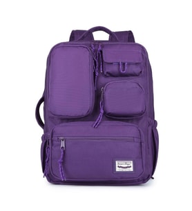 Smart Bags Sırt Çantası Okul Boyu Laptop Gözlü 3210 (Mor)
