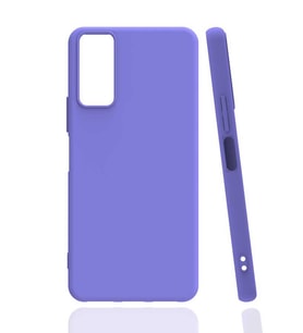 Vivo Y20S Kılıf Zore Biye Silikon Kılıf (Mor)