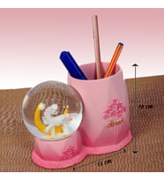 Ünicorn Işıklı Kalemlik (Pembe)
