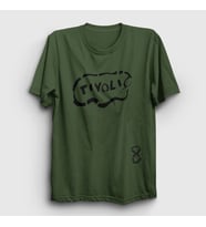 Presmono Unisex Beyaz Tivoli Pearl Jam T-Shirt 74388tt (Haki)