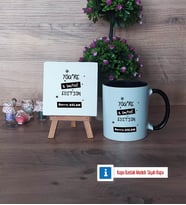 Arkadaşa Hediye Dekoratif Taş, Kupa Bardak Kırmızı Hediye Doğum Günü Hediyesi (Model 10)