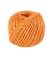 Jut İplik Renkli 100 gr (Turuncu)