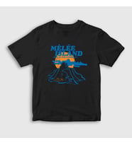 Presmono Unisex Çocuk Beyaz Melee Guybrush Threepwoo Monkey Island T-Shirt 492181tt (Siyah)