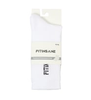 Premium Performance Crew Unisex Spor Çorap (Beyaz)