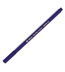 Keçeli Kalem 0.4mm Renkli Masis Trio Pen 0.4mm S6504 1 Adet (Mor)
