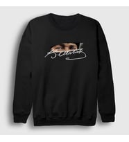 Presmono Unisex Beyaz 19 Mayıs 29 Ekim 23 Nisan 10 Kasım Atatürk Sweatshirt 501311tt (Siyah)