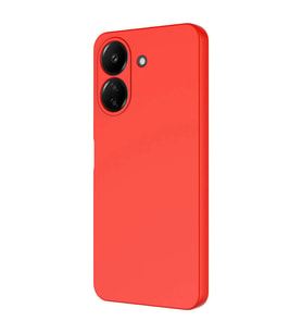 Xiaomi Redmi 13C Kılıf Mara Lansman İç Yüzeyi Kadife Kılıf (Kırmızı)