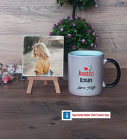 Anestezi Uzmanı Fotoğraflı Dekoratif Taş, Kupa Bardak Beyaz Hediye Anestezi Uzmanına Tıp Bayramı Hediyesi (Model 9)
