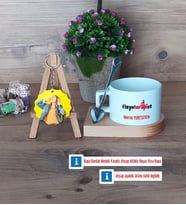 Fizyoterapist Kupa Bardak Beyaz ve Fotoğraflı Ahşap Anahtarlık Hediye Fizyoterapistler Günü Hediyesi (Model 8)